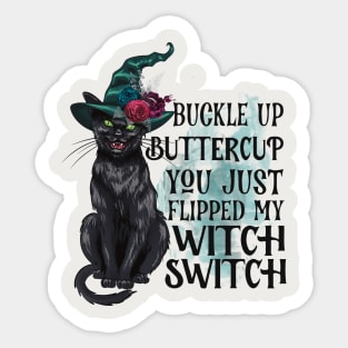 Witch Kitty Sticker